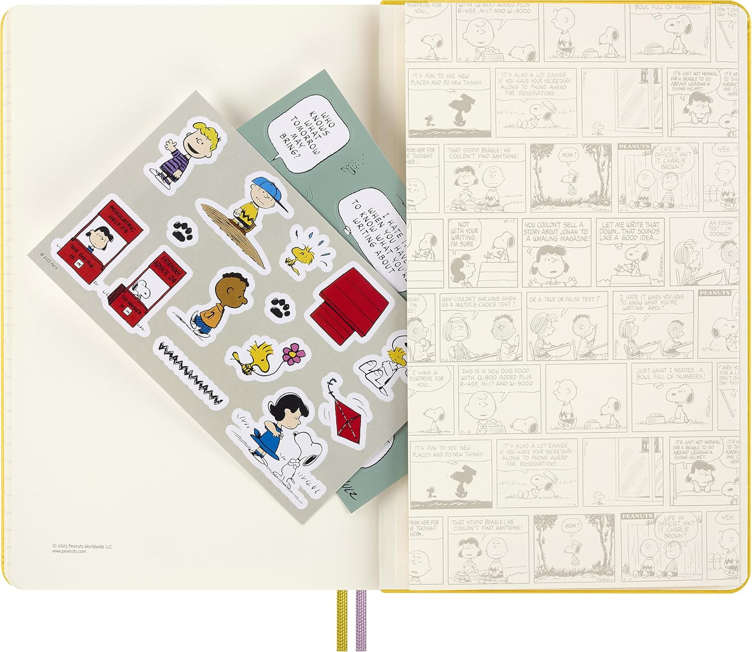 Limited Edition Peanuts ‘Patty’ Notebook, Hard Cover, Large (5″ X 8.25″), Ruled,