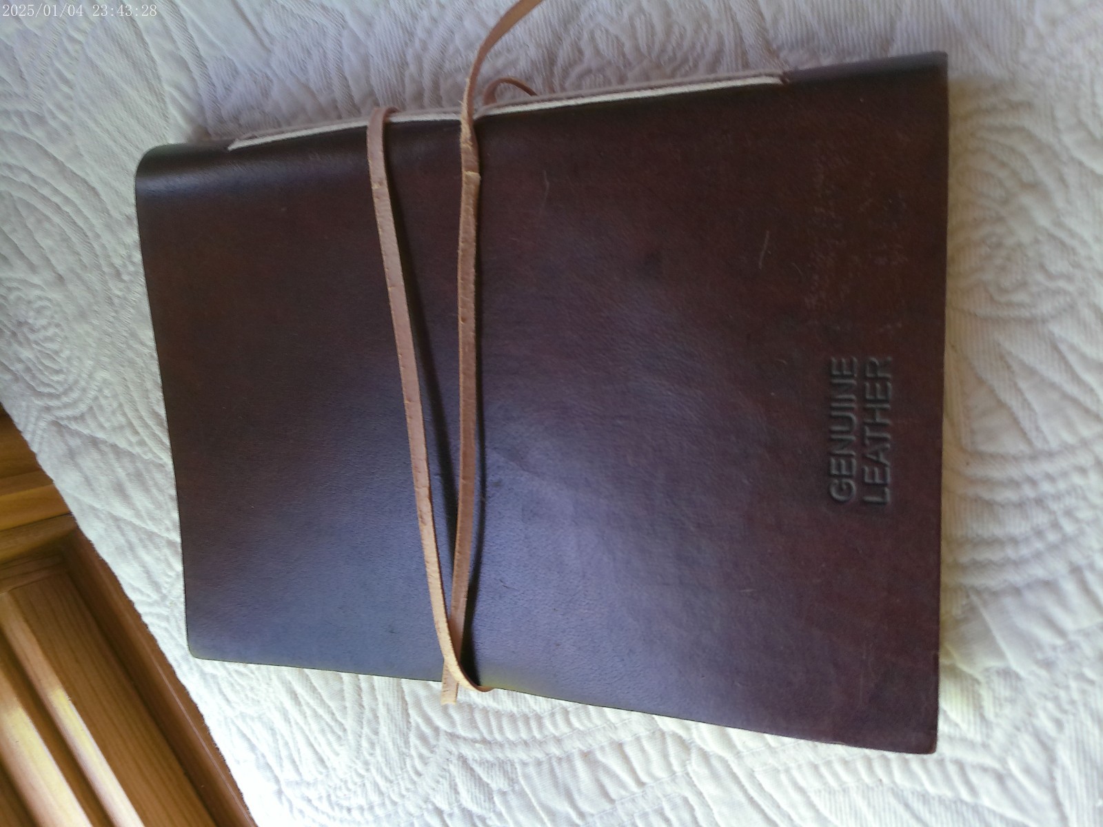 GENUINE LEATHER HANDMADE 144 LINED PAGES INDIA NOT ALL THOSE WHO WANDER ARE LOST
