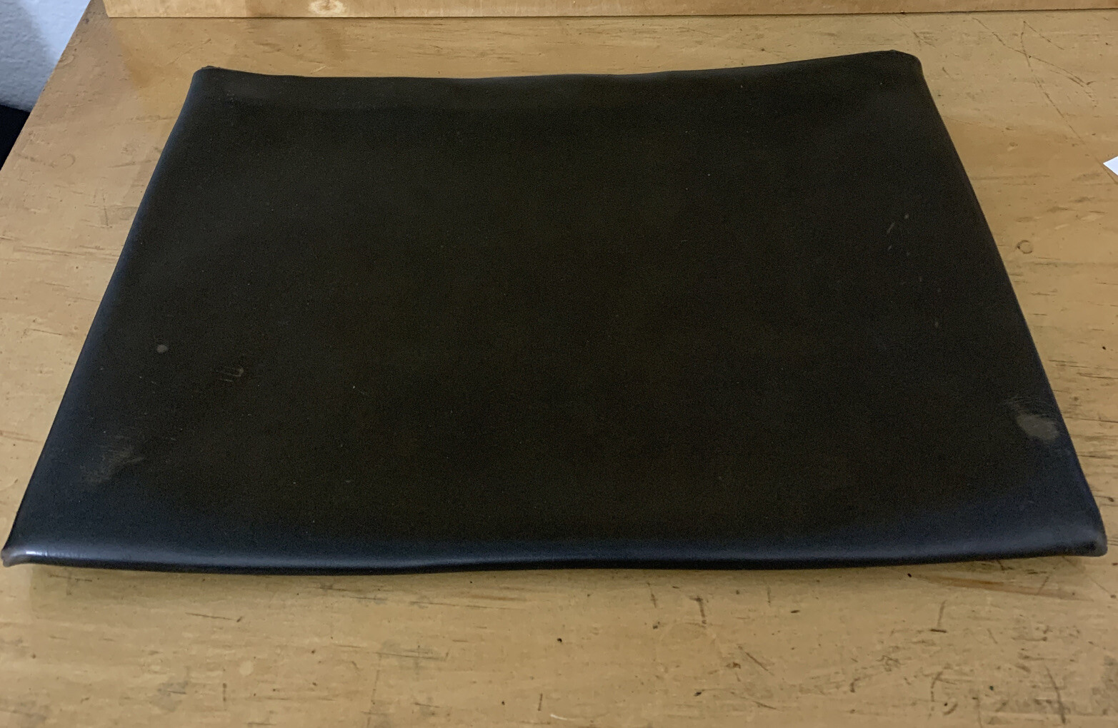 Brown Vinyl Portfolio Document File Holder Bag Bank Of America Vtg 17” X 12” B
