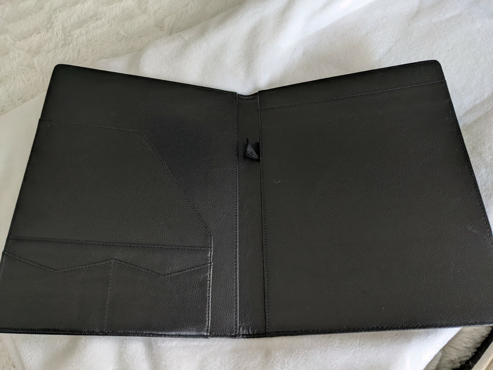 Padfolio/Portfolio Folder – Lemome Executive Leather Padfolio with Document Fold