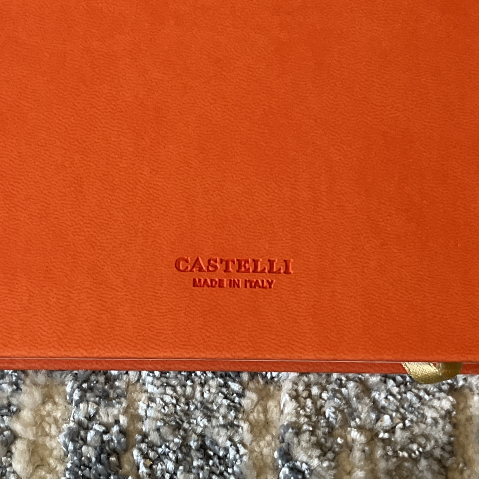 NEW Castelli Italy Orange EJPPG Peace Bound Journal Notebook – Ruled pages