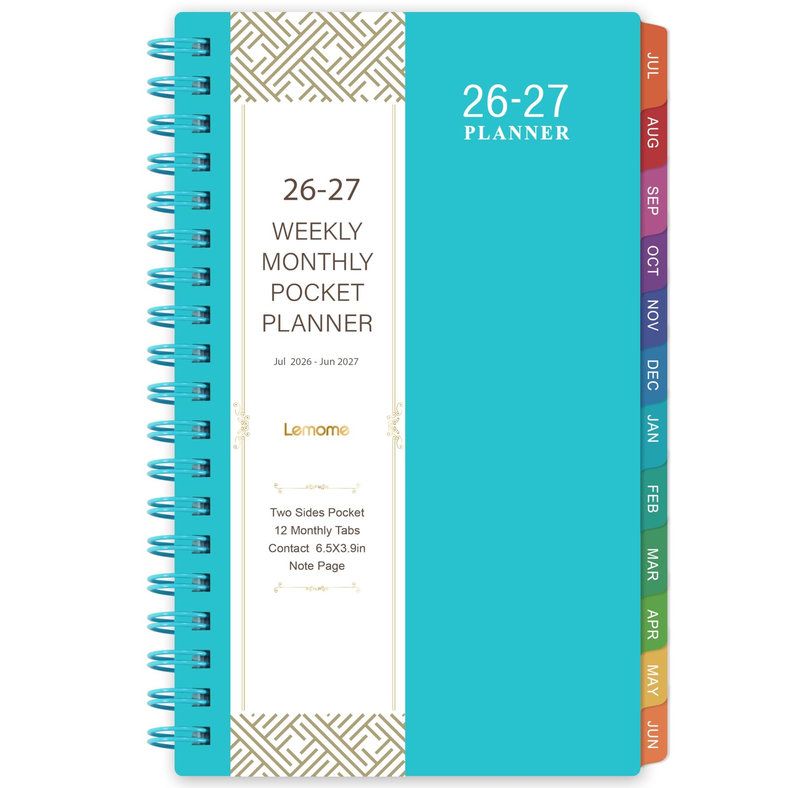2026-2027 Pocket Calendar/Planner – Weekly & Monthly Pocket Planner for Purse…