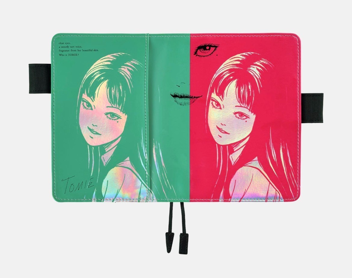 Hobonichi Techo Junji Ito Tomie Smirk original A6 Memory Cousin size A5 set of 2