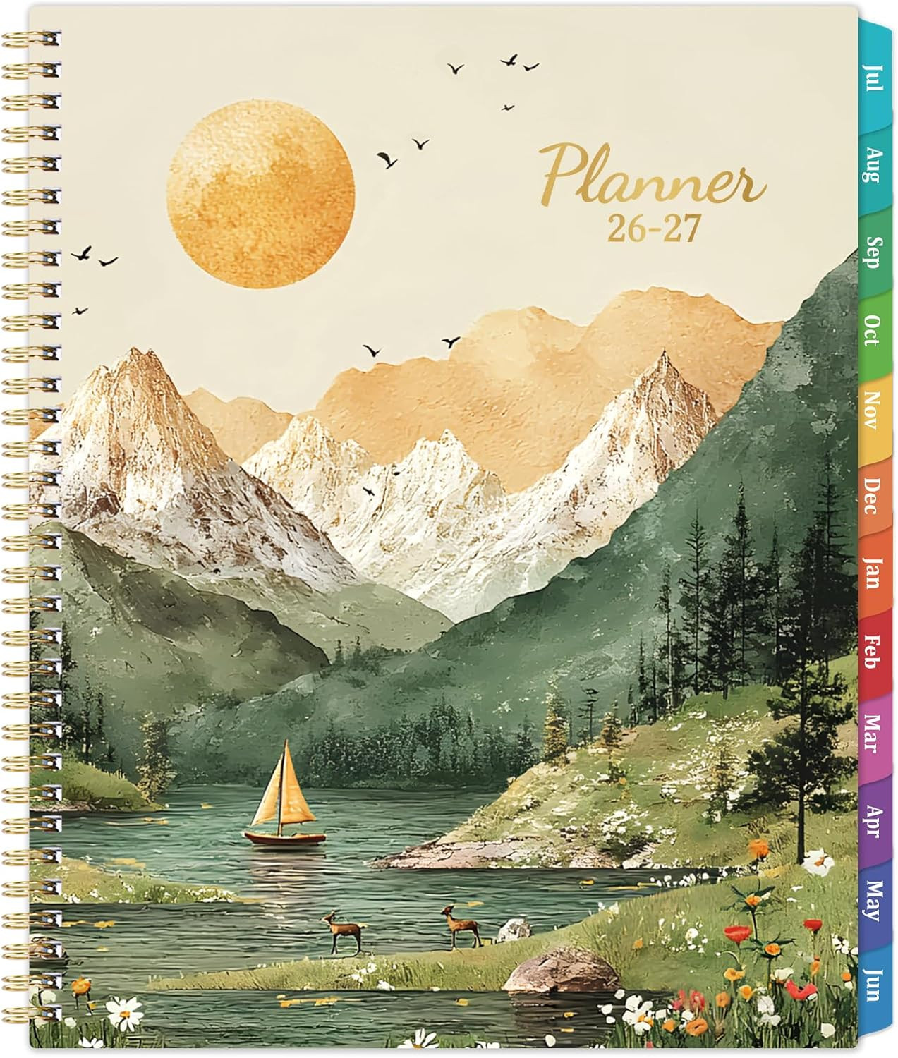 Planner 2026-2027 – Academic Planner 2026-2027 Weekly and Monthly, July 2026 – J