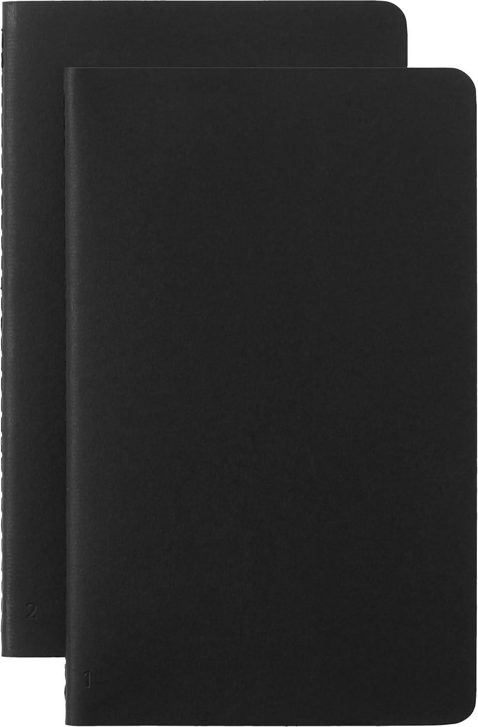 Moleskine Smart Cahier Journal Pack of 2 Black Notebook for Digital Notes 5×8.25
