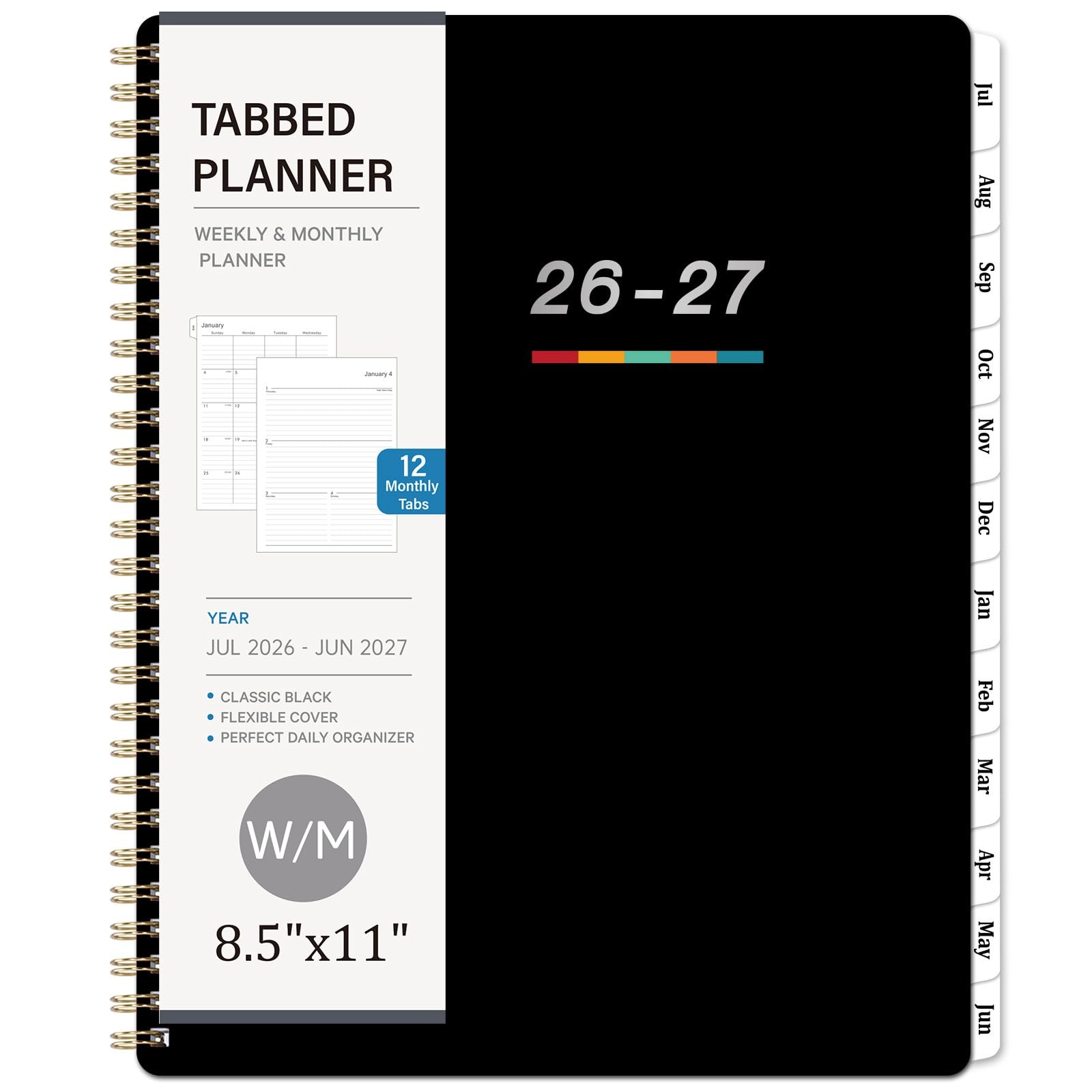 2026-2027 Planner – Jun. 2026 – Jul. 2027, 2026-2027 Planner Weekly and Month…