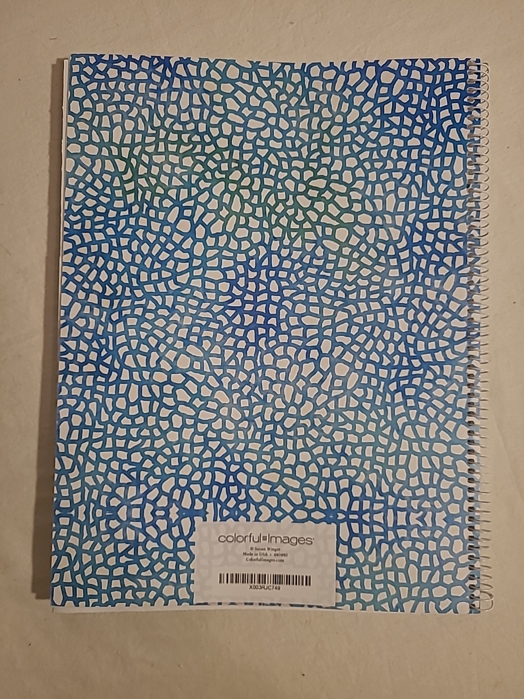 Current By The Sea Bill Paying Organizer Planner Book W Labels & 14 Pocket Pages