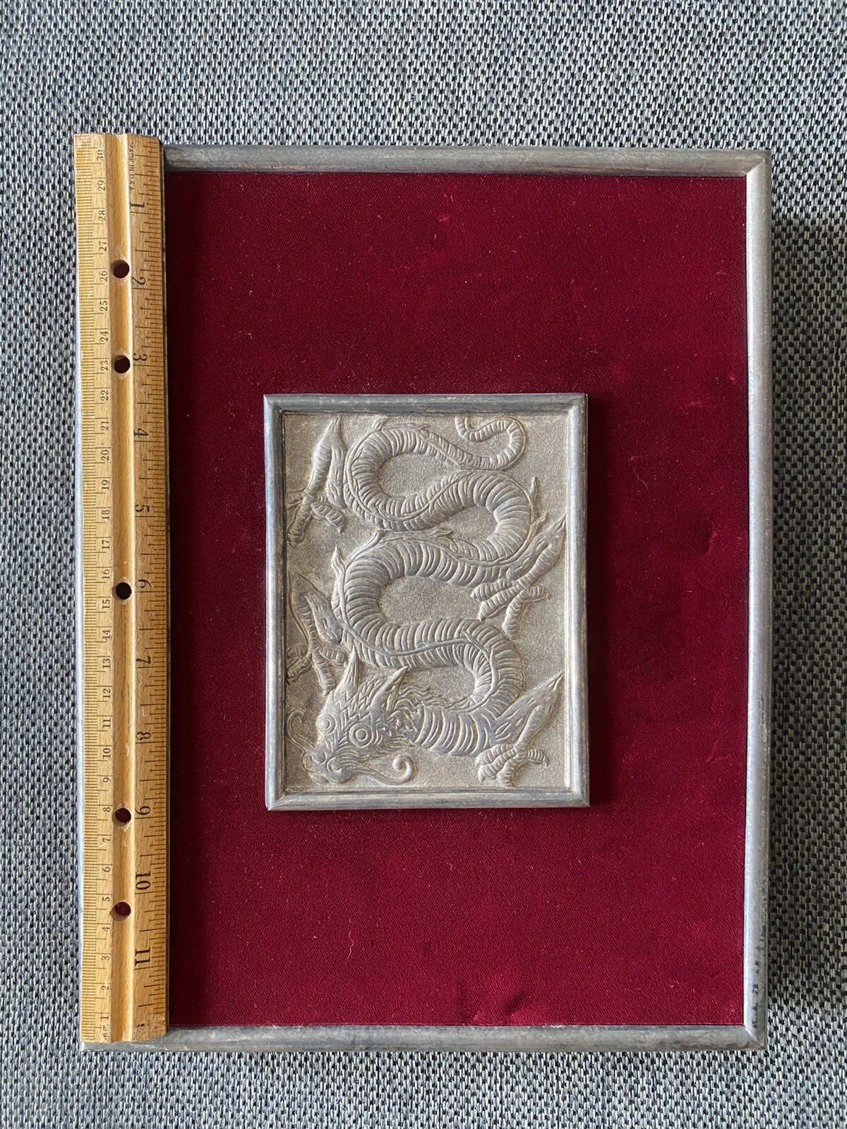 Shanghai Tang Journal Chinese Silver Dragon Photo Scrap Wedding Book Luxury