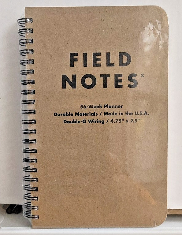 Field Notes 56-Week Undated Planner – 4-3/4″ x 7-1/2″ New Sealed – Free Shipping