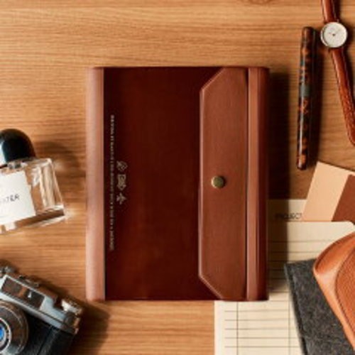 Hobonichi Techo Cousin A5 Planner Cover Aileron Brown Clear PVC Original