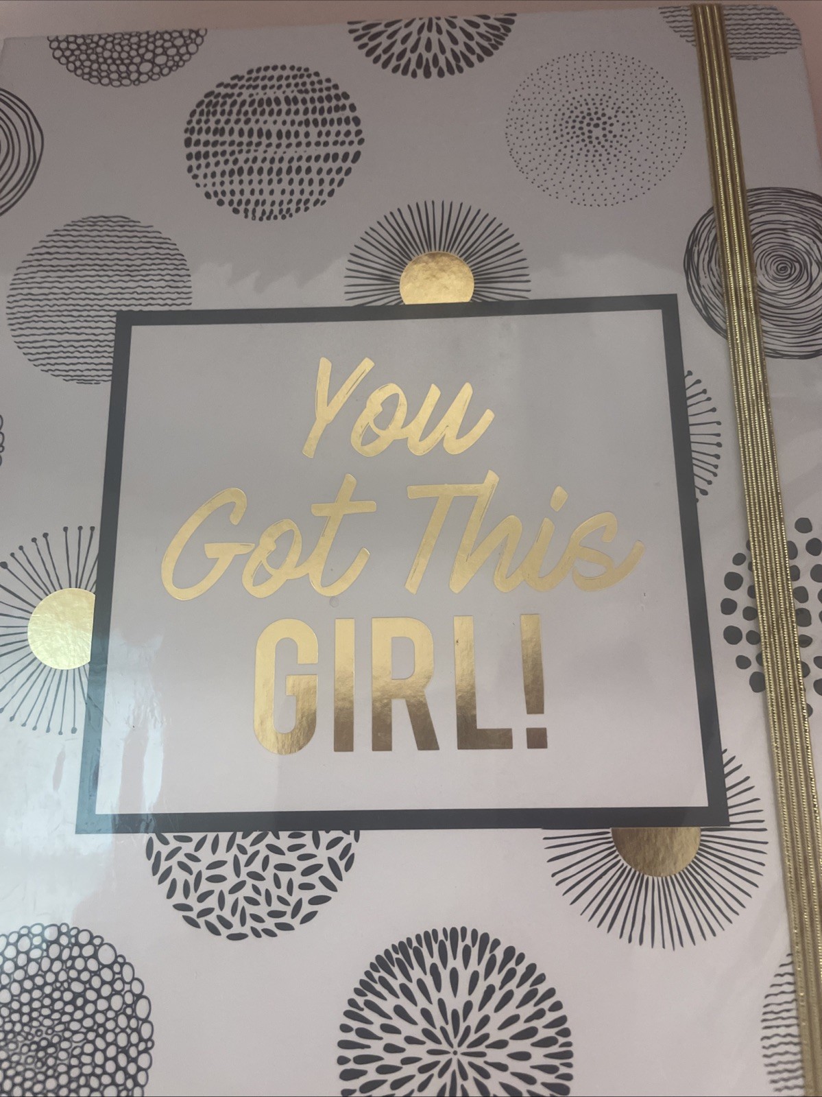 “YOU GOT THIS GIRL” INSPIRATIONAL JOURNAL Notebook 100 Sheet Womens Gift