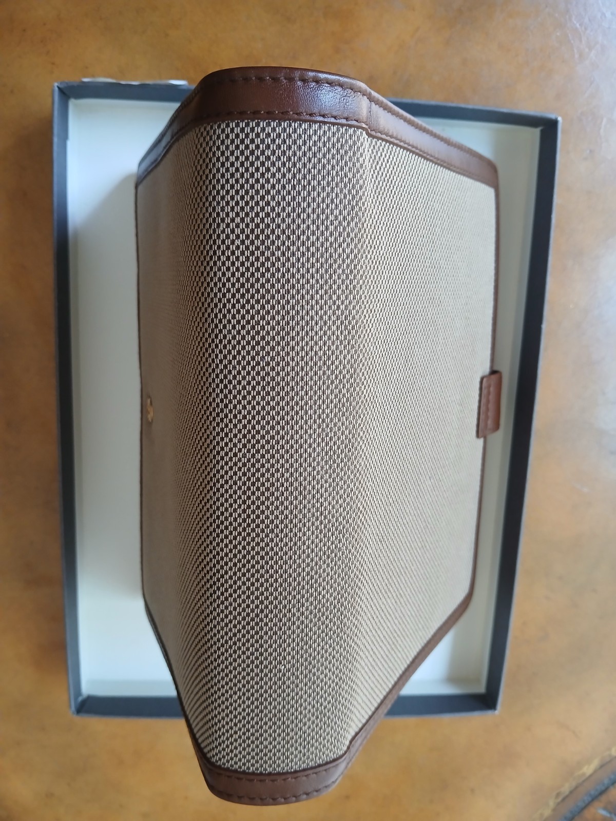 Personal Organizer BROOKS Brothers ,Tweed & Leather ADGENDA /PLANNER + Pen NWOB