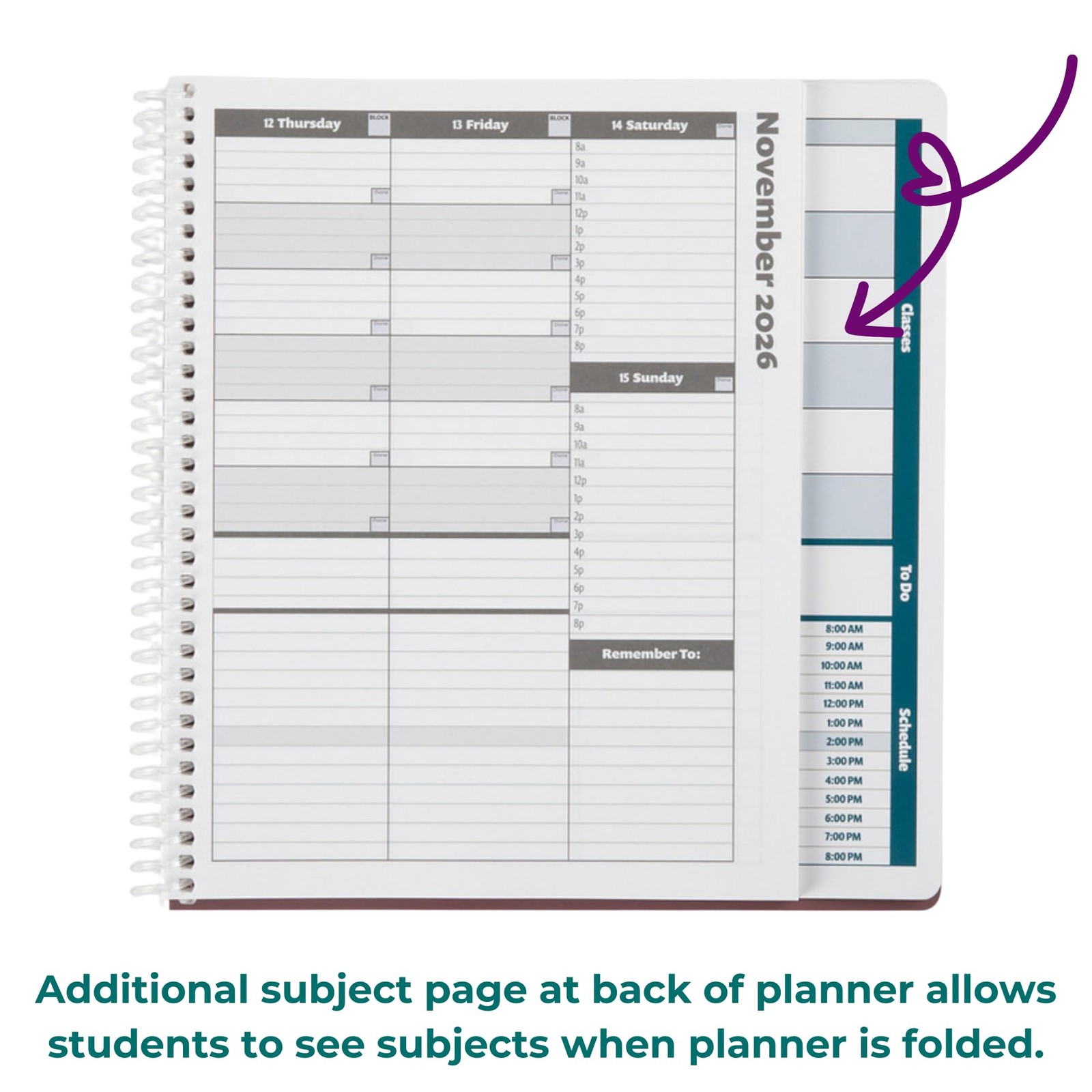 Order Out Of Chaos Academic Planner 2026-2027, Daily 8.5×8.25, Stormy Blue