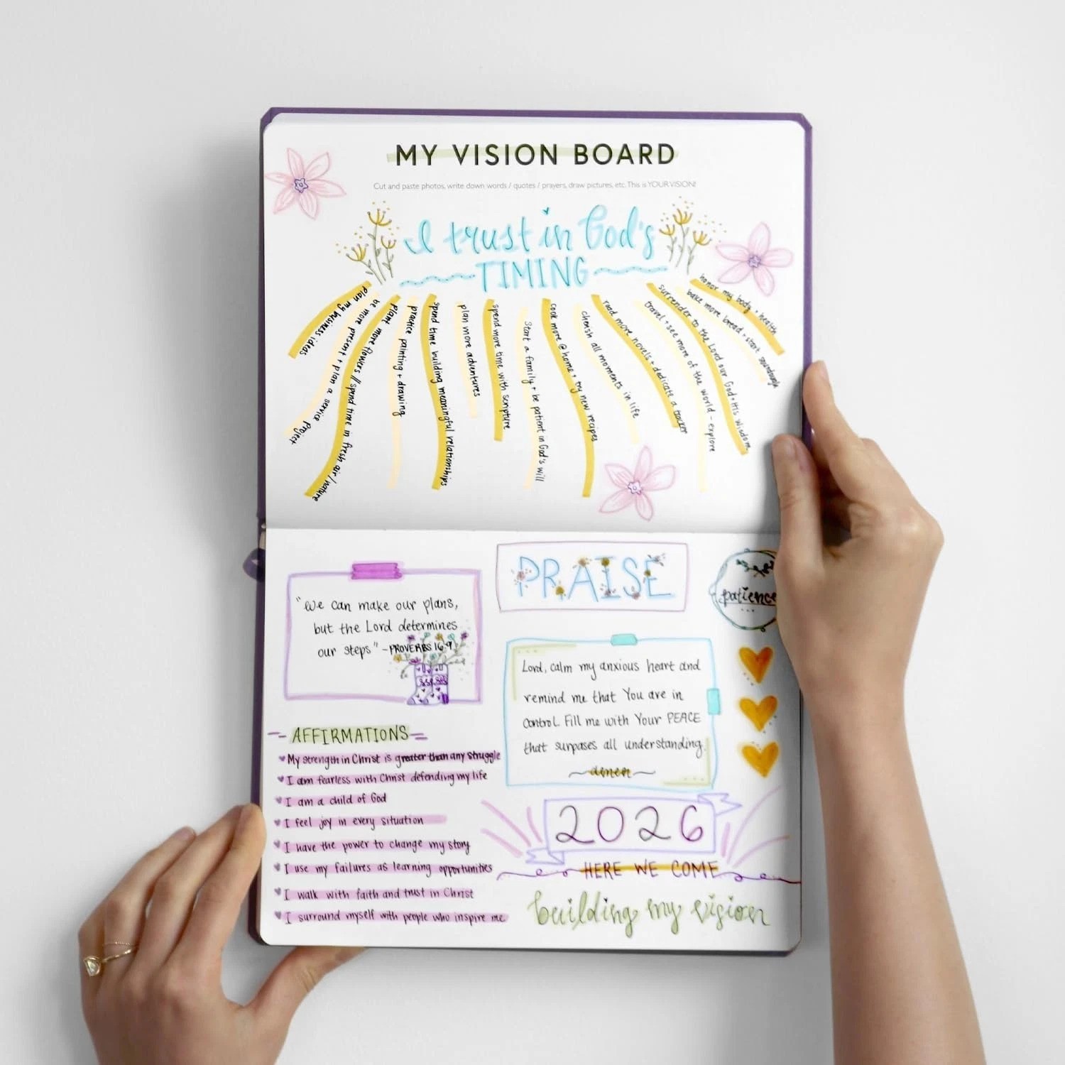 Christian Planner 2026: Vision Board, Habit Tracker, Quality, Devotional