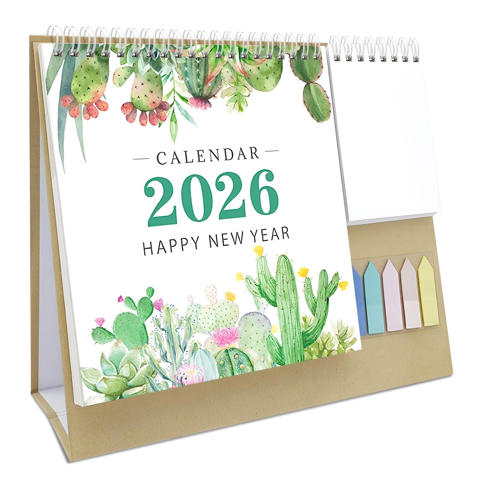 2026 Desk Calendar,12 Month Calendar,17″ x 12″,January 2026 Calendar