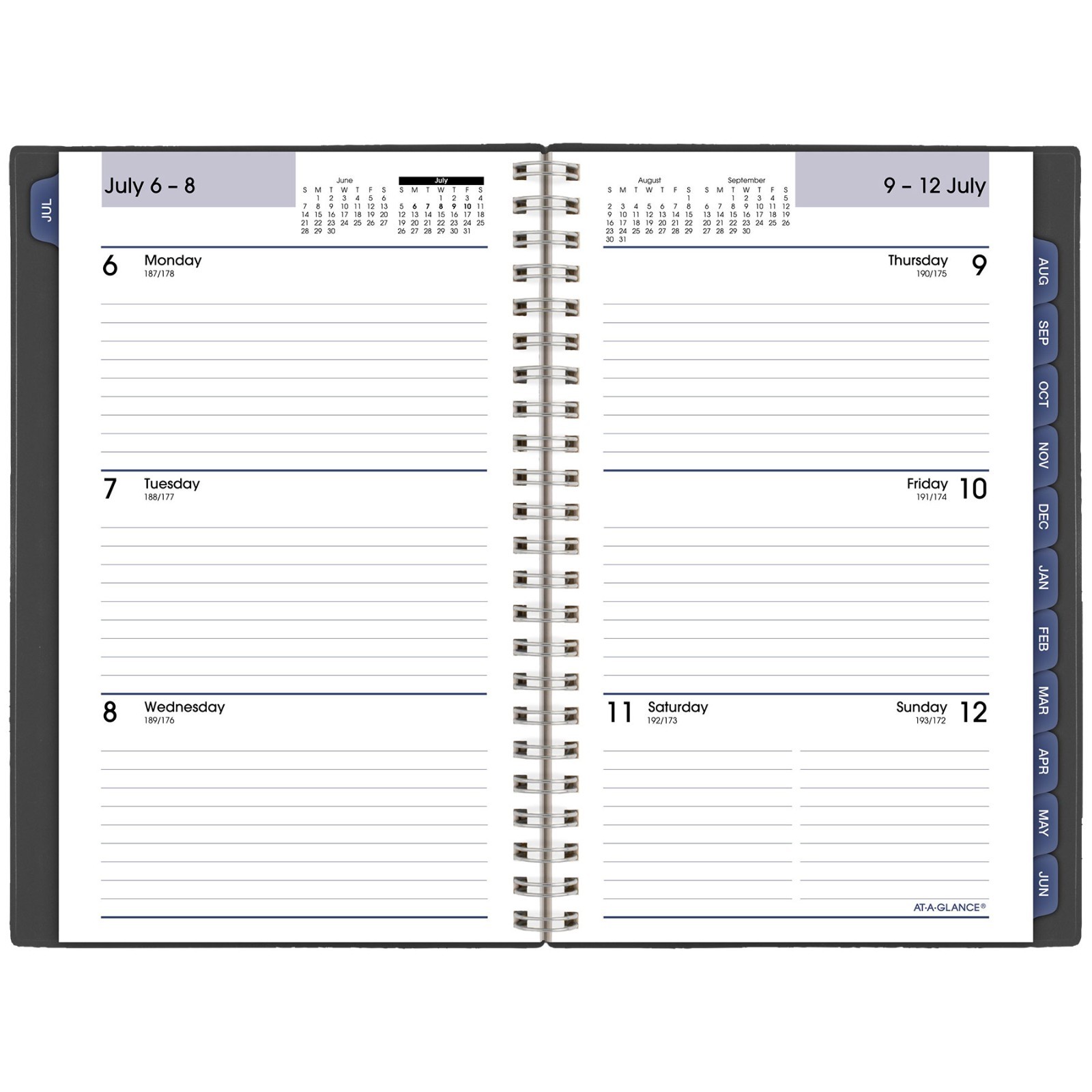 At-A-Glance 2026-2027 AYC200-45 Academic Weekly/Monthly Planner, 5 x 8″
