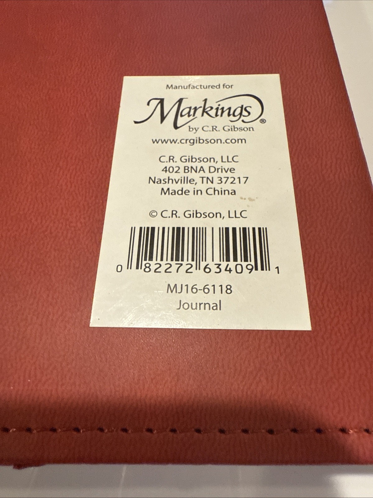 JOURNAL SOFT LEATHERETTE 256 PAGES BY MARKINGS SIZE “8.5” X “5.5”