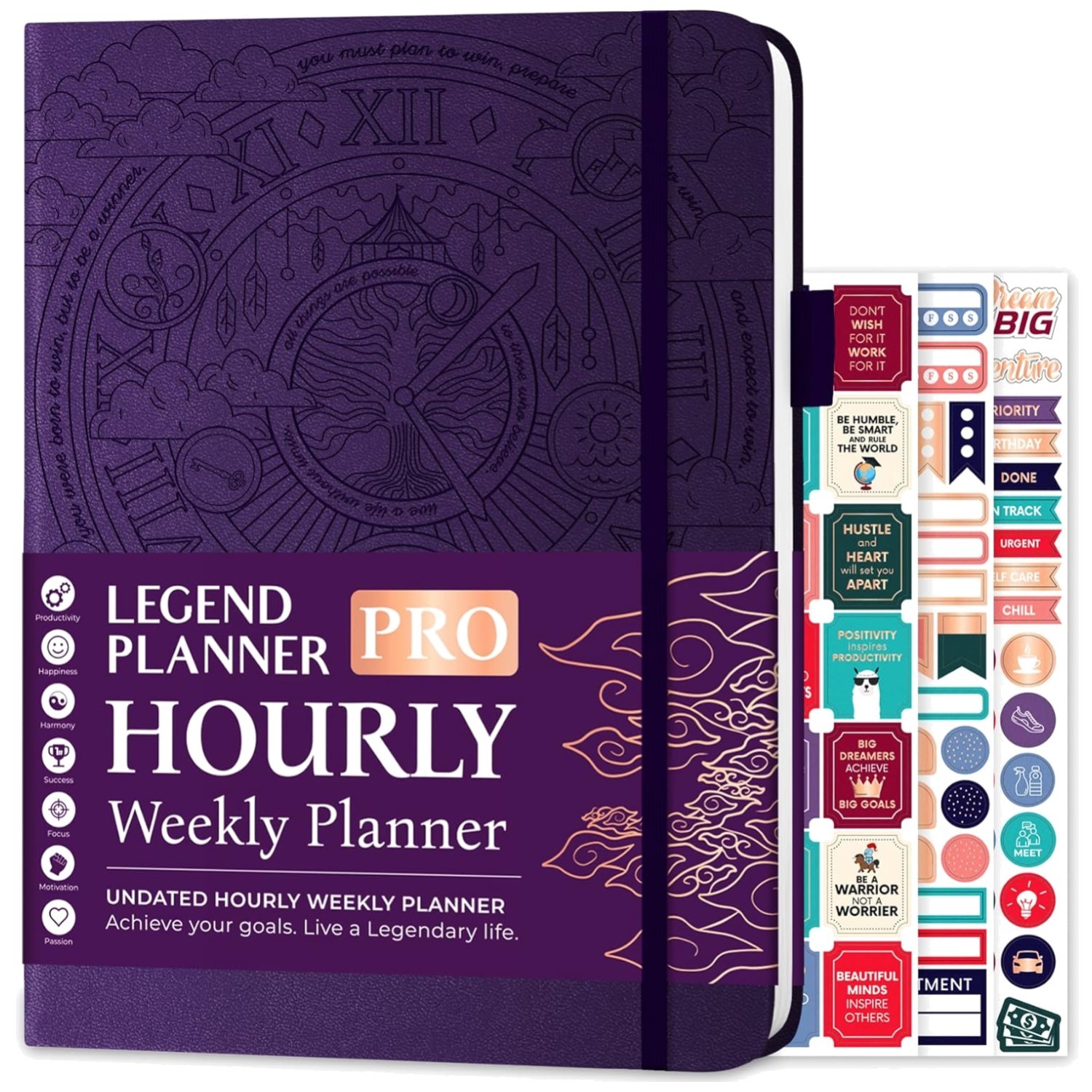 A4 Purple Appointment Book & Journal Organizer