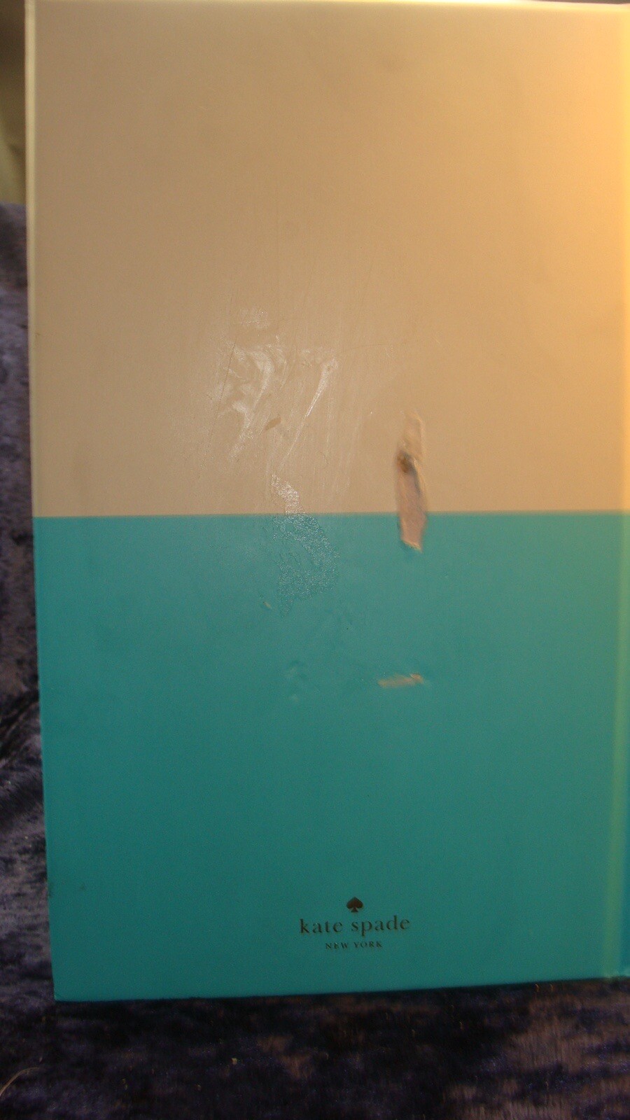 KATE SPADE NOTE BOOK~ 5”x8.25” ~ There Are A Couple Nicks On The Back~Never Used