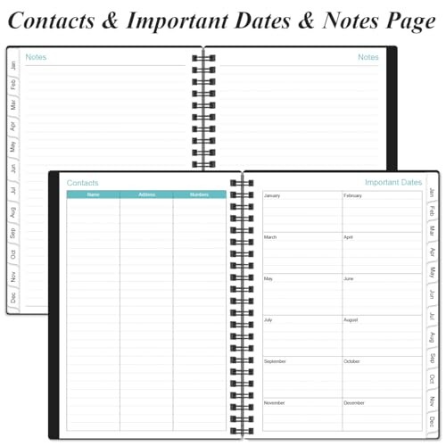 2026 Appointment Book & Planner – Hourly Planner from Assorted Colors , Sizes