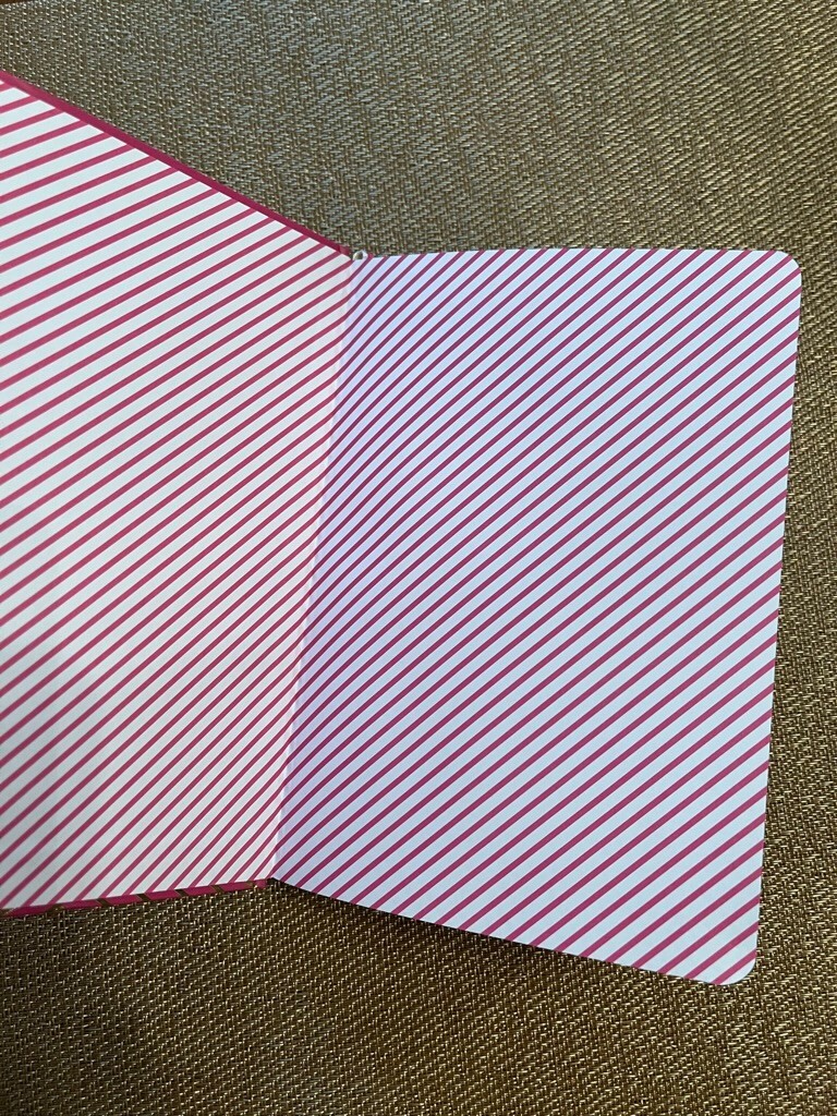 Journal pink 160 pages, 8×6 inches, lined pages, new 5 x 7 inches