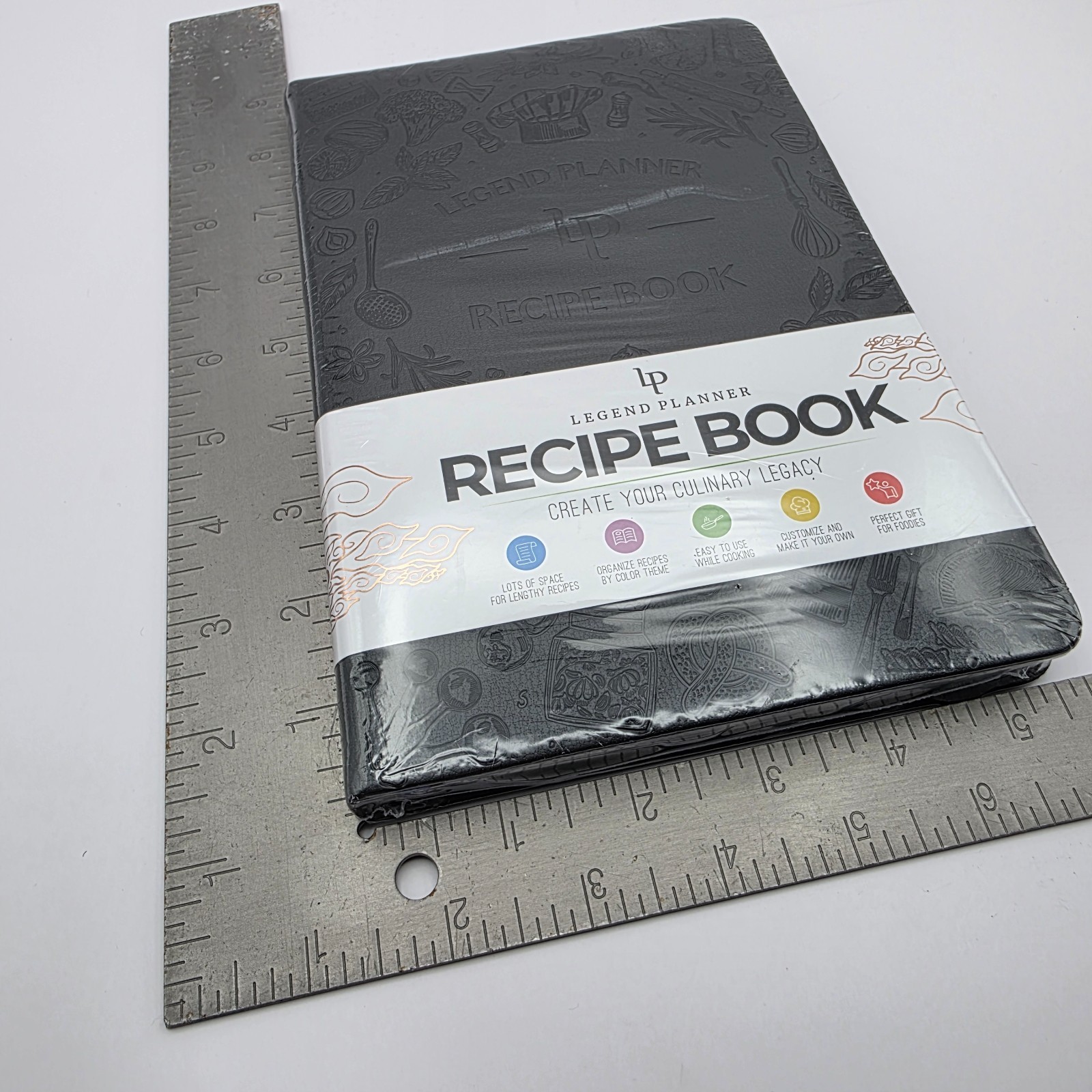 Blank Recipe Book Planner Culinary Organizer Hardbound Write In Your Own Recipes