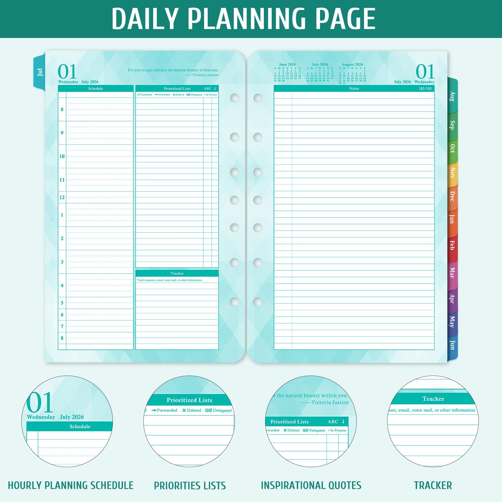 2026-2027 Planner Refills – Planner 2026-2027 Daily Weekly and Monthly from J…