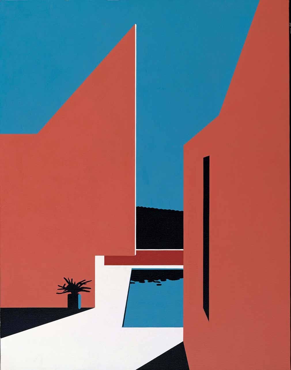 Hiroshi Nagai 2024 Calendar 39×36cm Wall Hanging City Pop NEW F/S