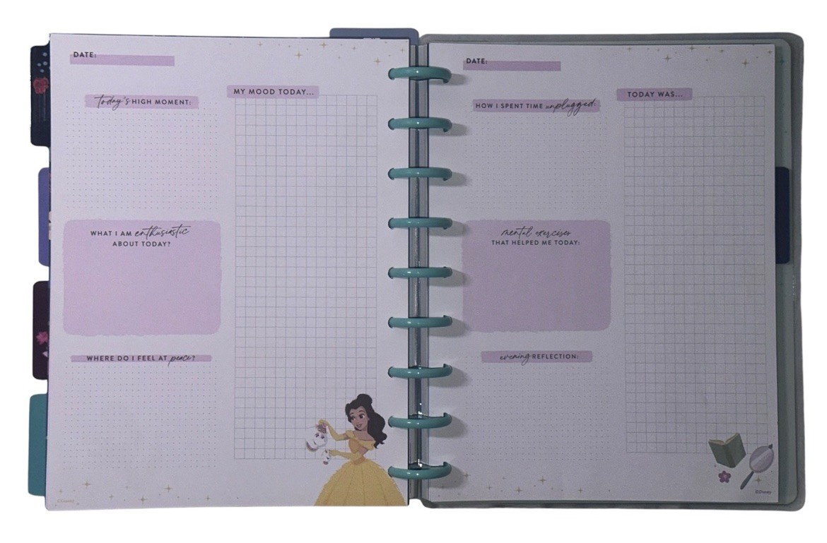 The Happy Planner Disney Princess Guided Journal So Many Adventures Waiting