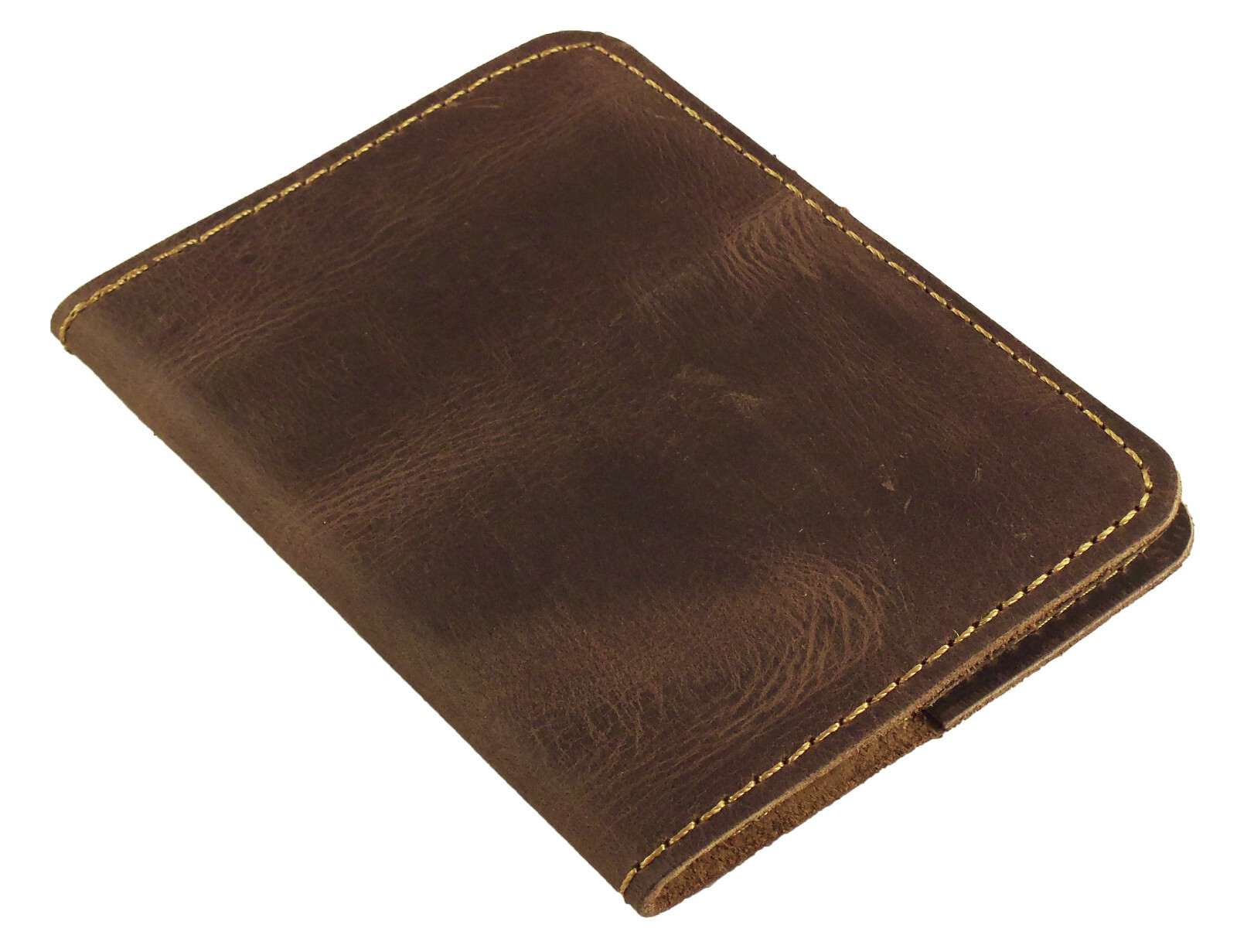 Pocket Notebook Leather Refillable Mini Composition Book Cover Notepad Handmade