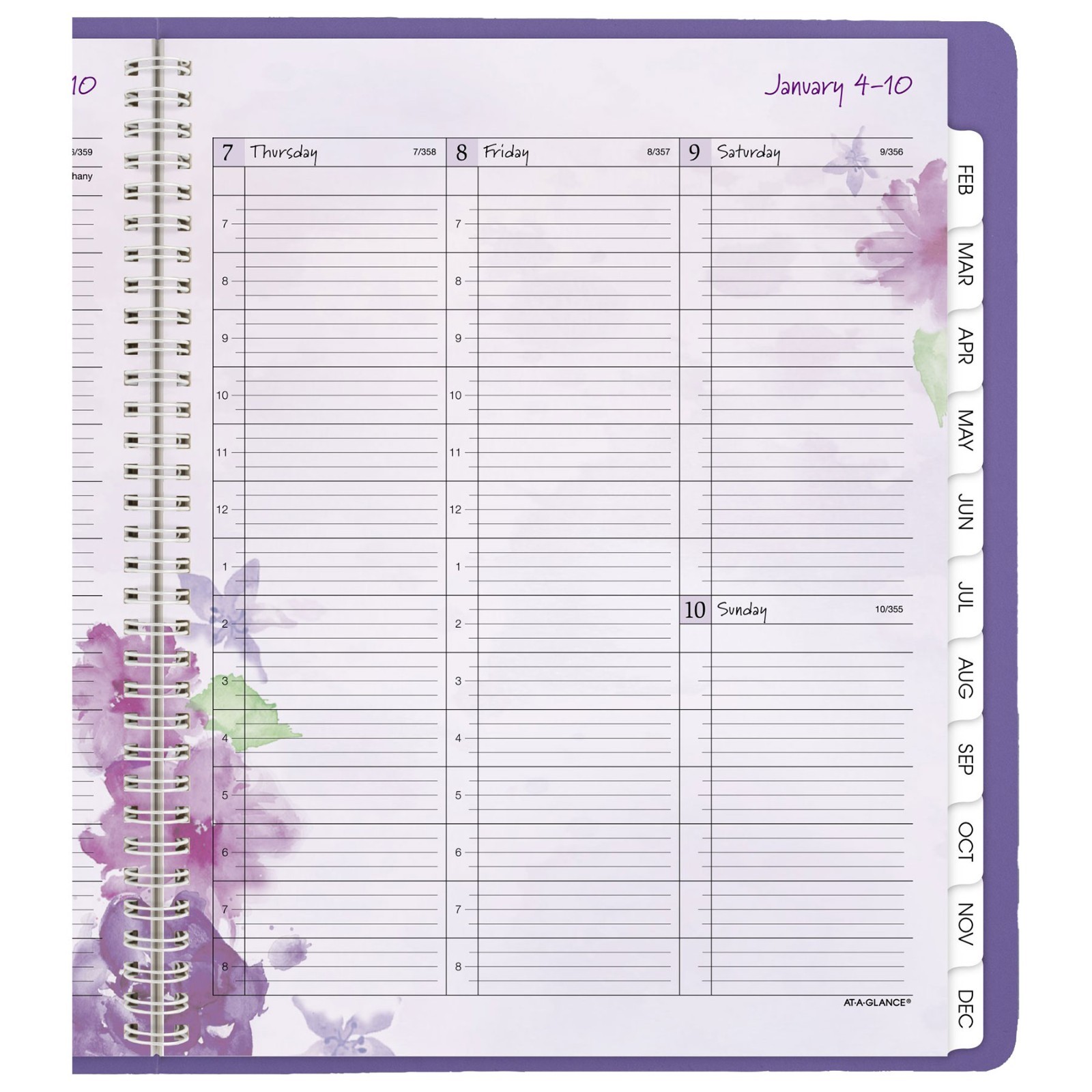 2026 At-A-Glance 938P-905 Beautiful Day Weekly Monthly Planner, 8-1/2 x 11″