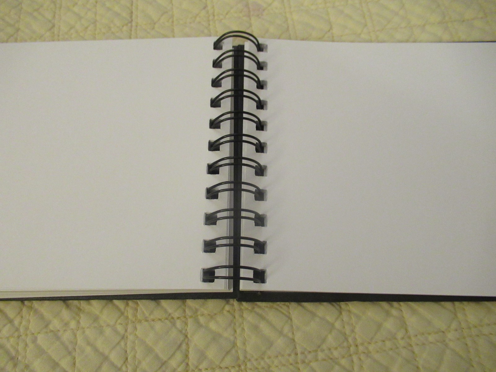 Piccadilly Spiral-Bound Sketchbook (8.5 x 5.5) (Black) (120 gsm Acid-Free Paper)