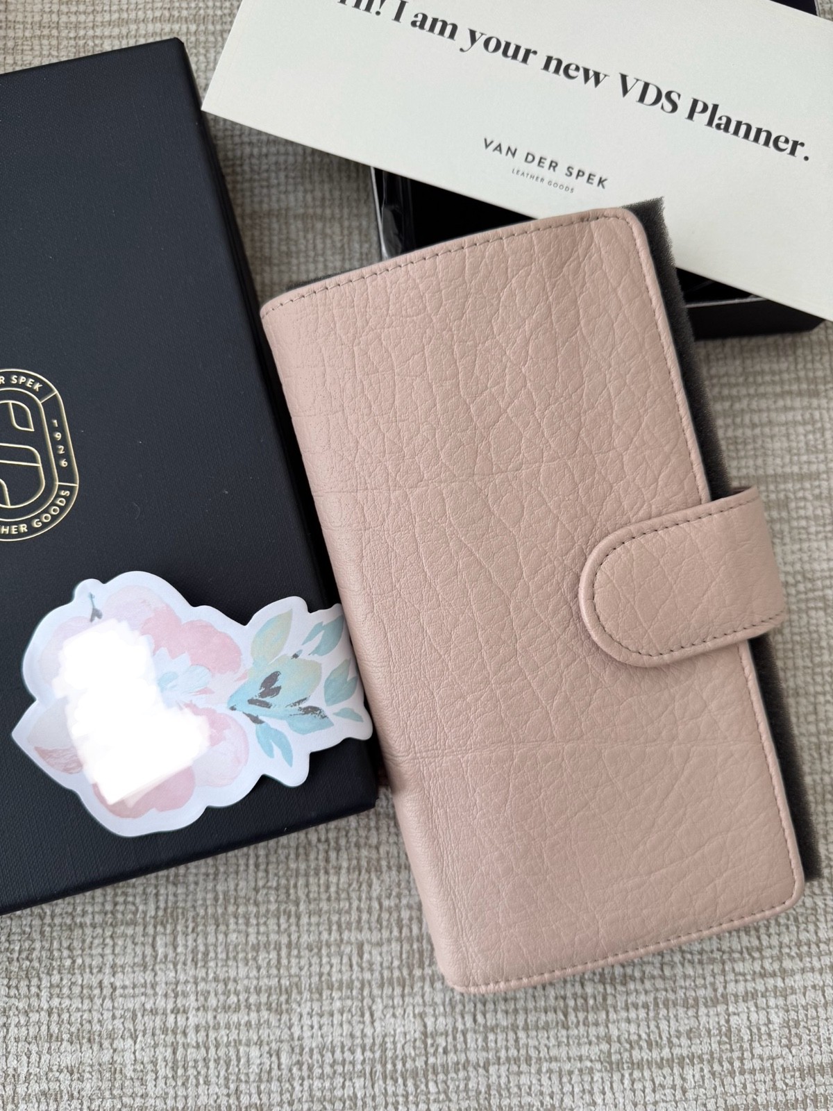 Van Der Spek Alezan Codex Standard Weeks w/ Back Pocket VDS Hobonichi