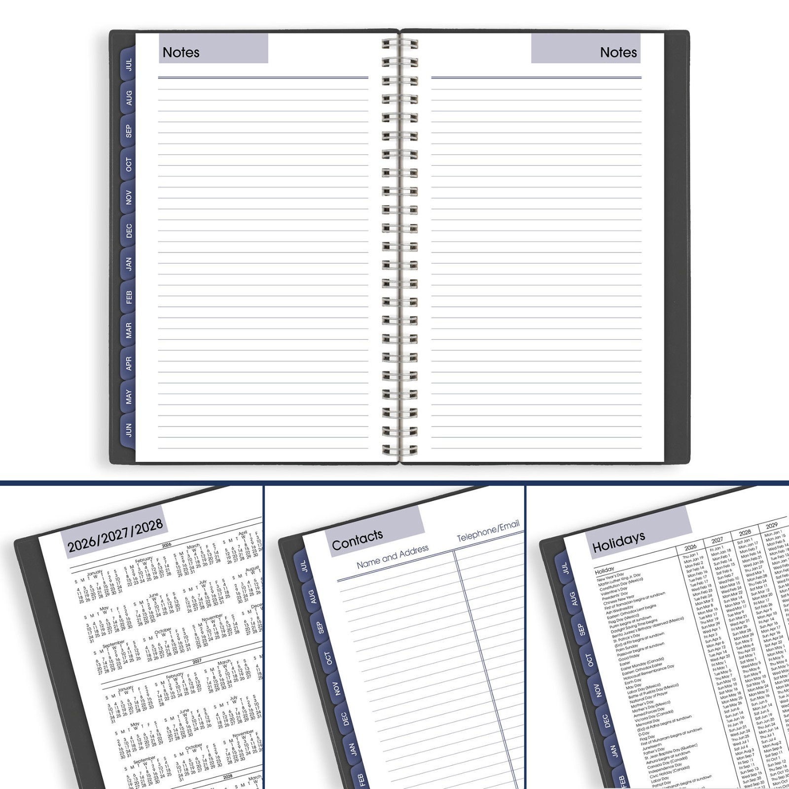At-A-Glance 2026-2027 AYC200-45 Academic Weekly/Monthly Planner, 5 x 8″
