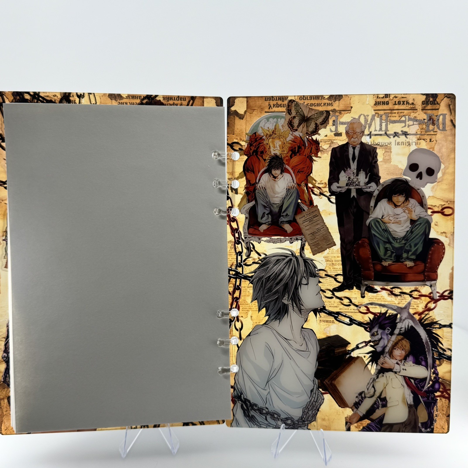 New Death Note Anime Acrylic Shaker Notebook (A5 size)