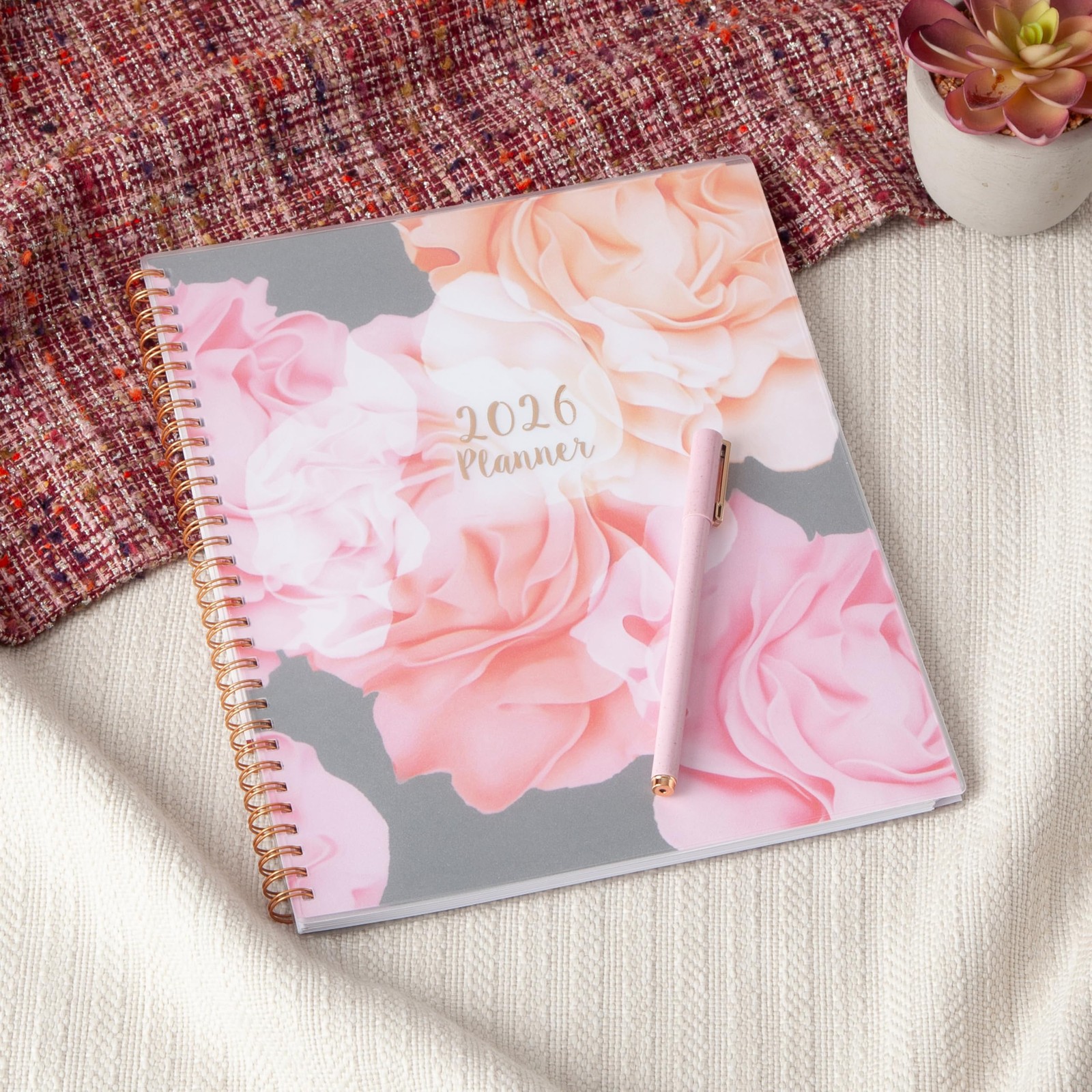 Blue Sky 2026 Weekly and Monthly Planner Calendar, 8.5″ x 11″, Joselyn- 2026