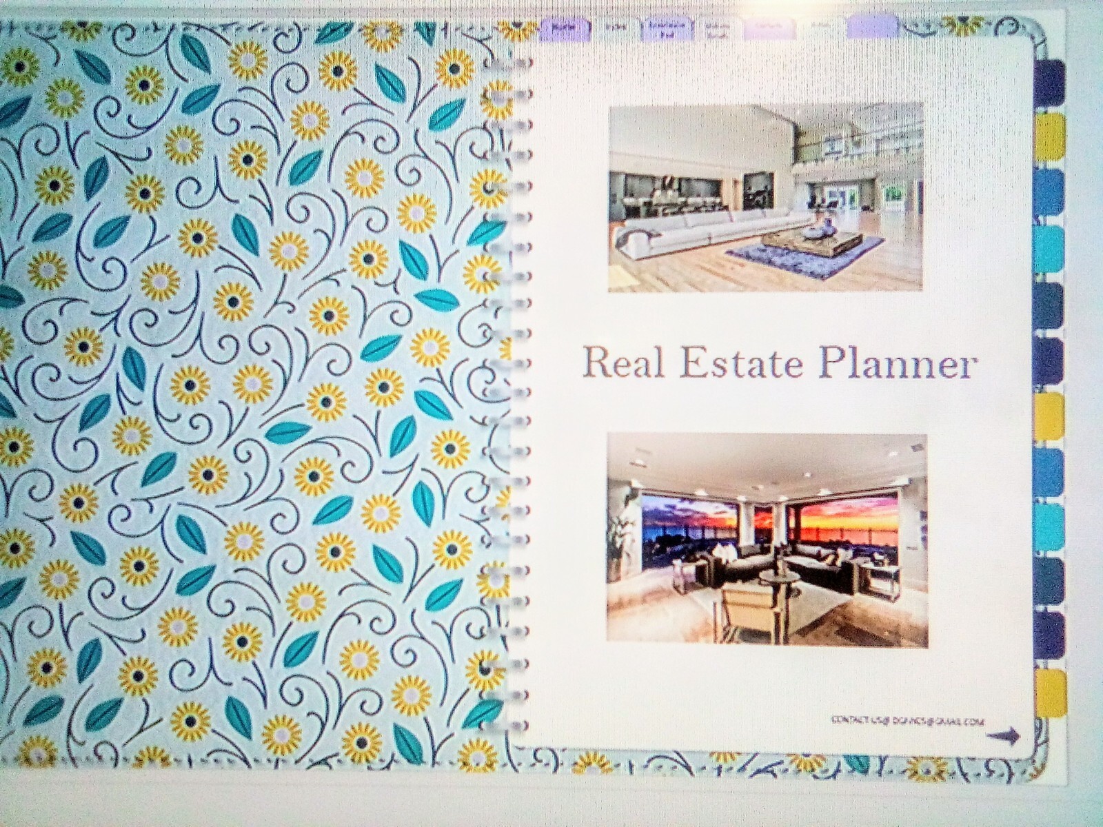 Newly designed DG Real Estate digital planners, provides convenience organizing.