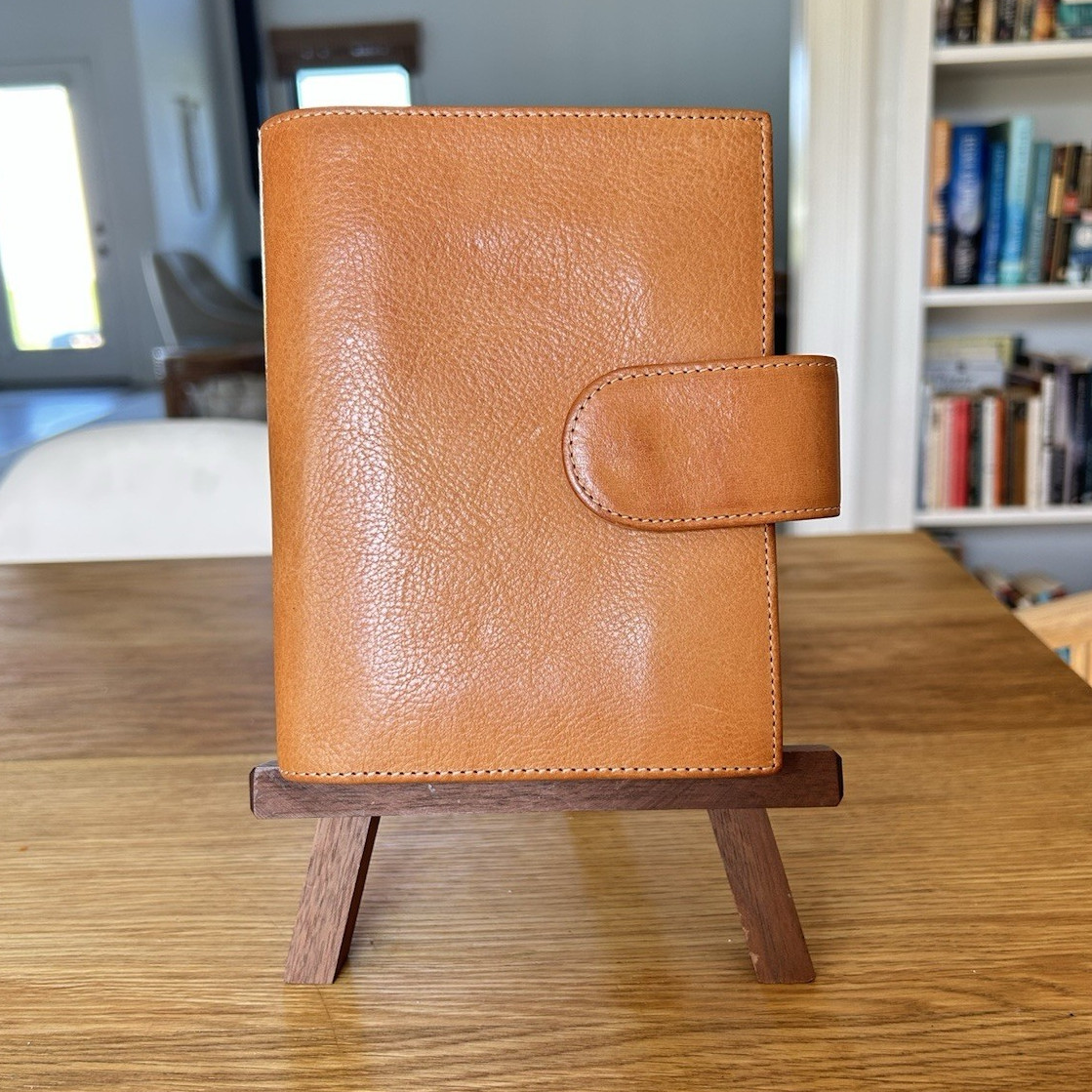 Gillio Firenze Pocket Mia Cara Undyed Epoca Leather with Amica Misprint