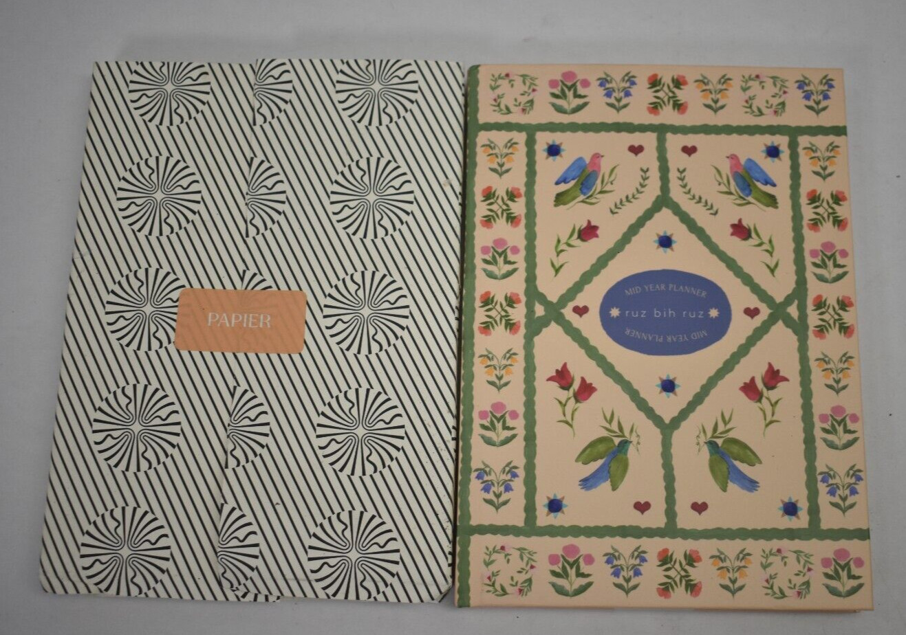 Papier Quilted Daydreams Mid Year Planner Ruz Bih Ruz August 2023-July 2024