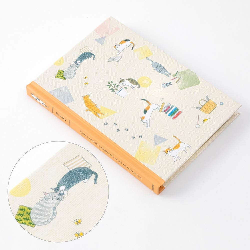 DESIGNPHIL MIDORI Diary Cat Pattern 12878006