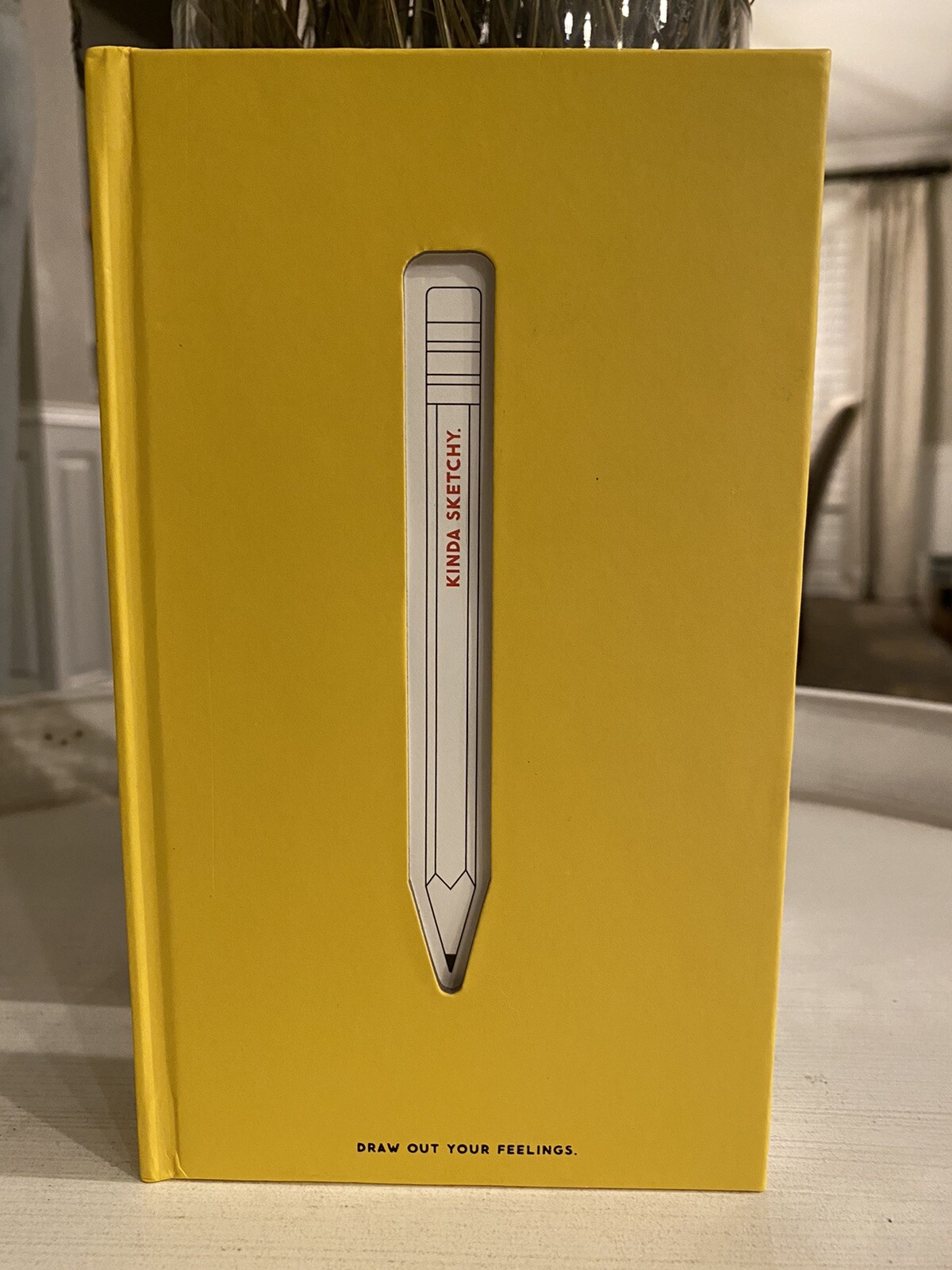 Kinda Sketchy by Easy, Tiger – New Prompted Journal Hard Cover 376 Pages, Yellow