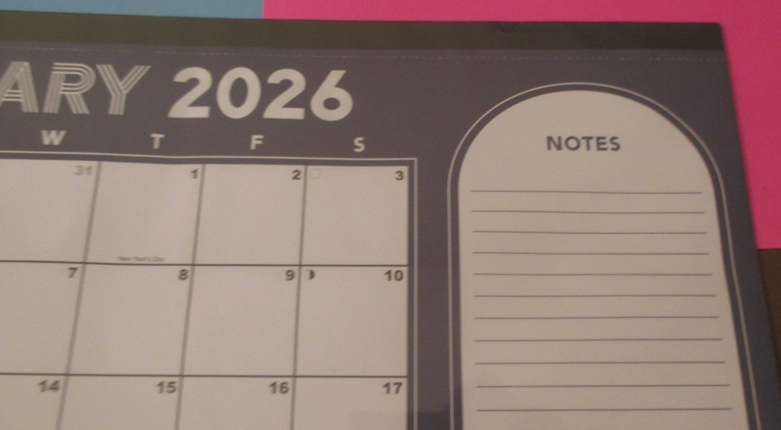 LOT of 2 – 2026 MONTHLY 11X17″ BLUE DESK PAD CALENDAR & VETERANs Pocket 7X3.5″