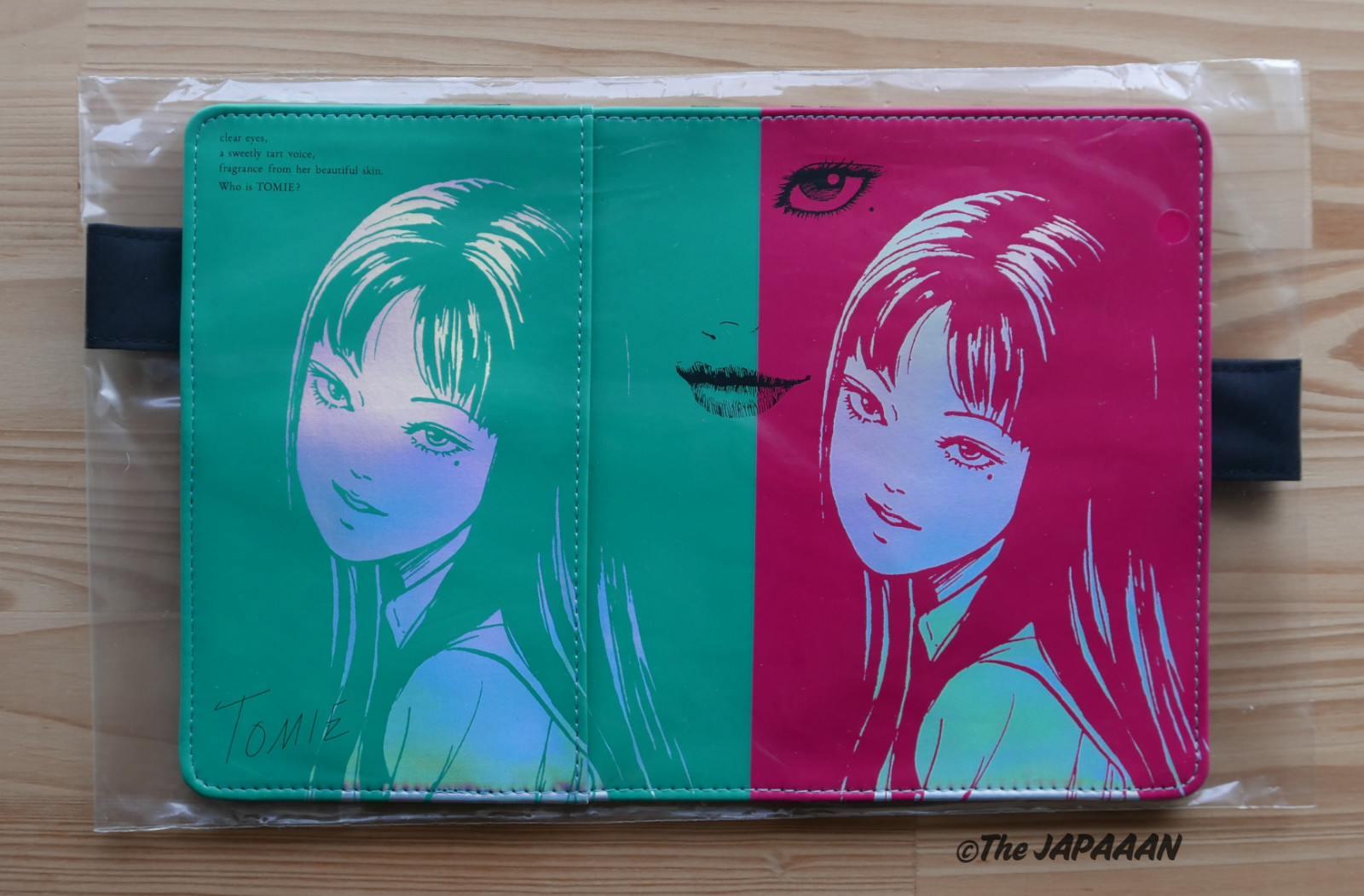 HOBONICHI TECHO 2026 Tomie by Junji Ito Smirk A6 Original Cover Pencil Board
