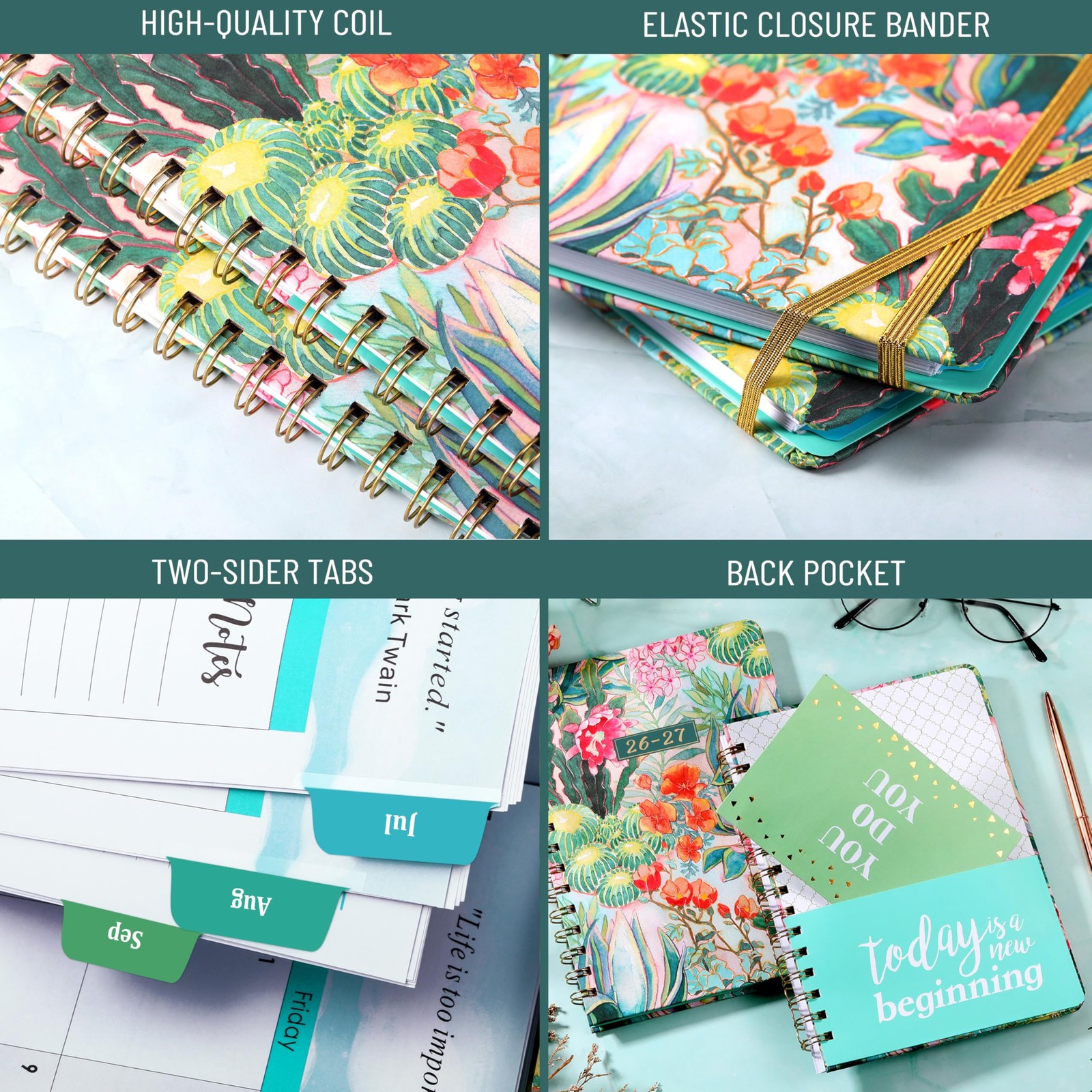 Planner 2025-2026 Weekly and Monthly Planning Book for Student Teacher Supplies