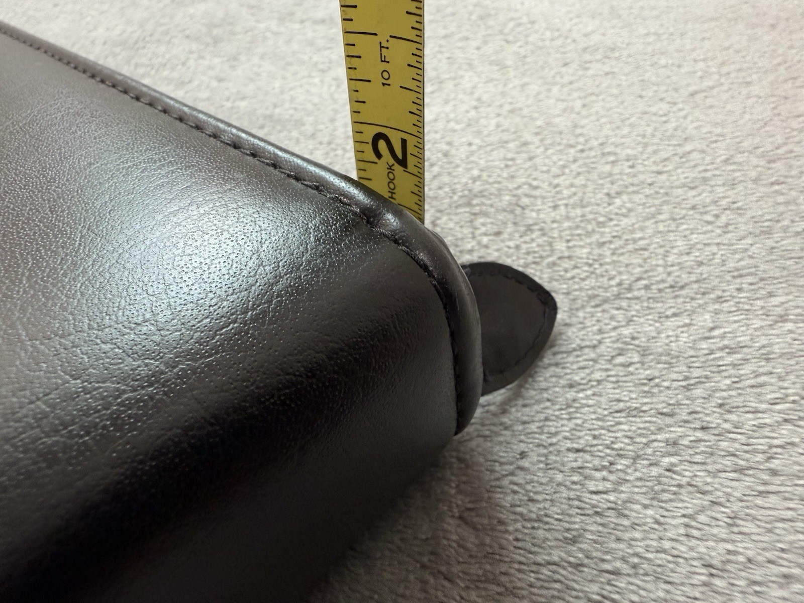 Day-Timer Planner Leather? Black USA Made 7 Ring Binder Double YKK Zipper Slots