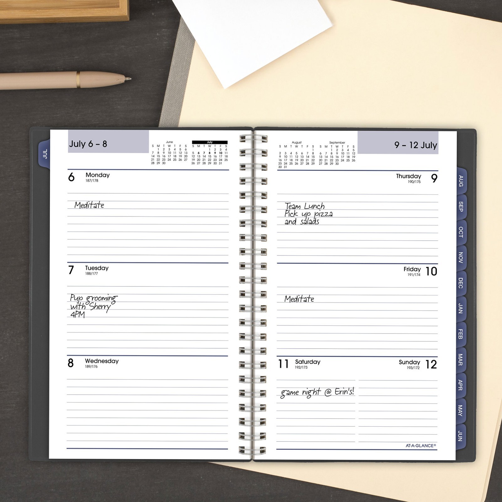 At-A-Glance 2026-2027 AYC200-45 Academic Weekly/Monthly Planner, 5 x 8″