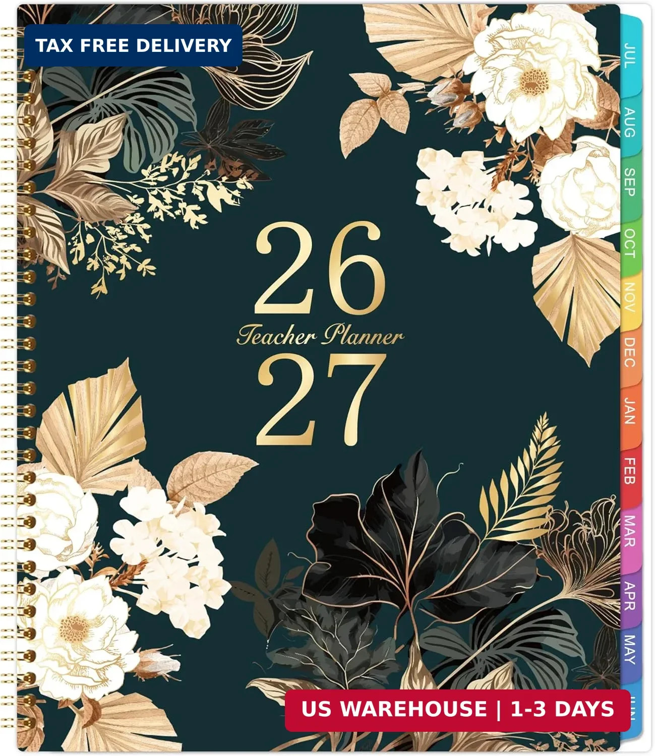 Teacher Planner 2026-2027 – 9” x 11”, 2026-2027 Teacher Planner Academic Year,