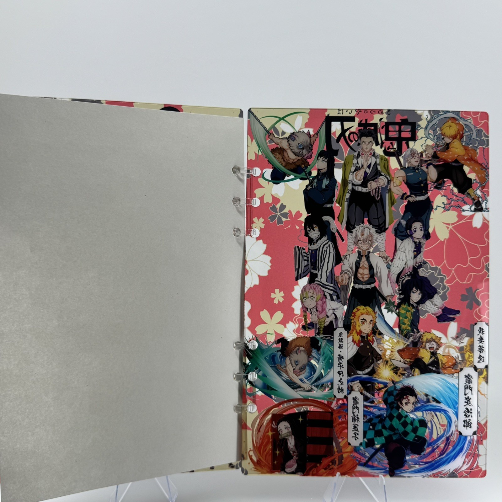 New Demon Slayer Anime Acrylic Shaker Notebook (A5 size)