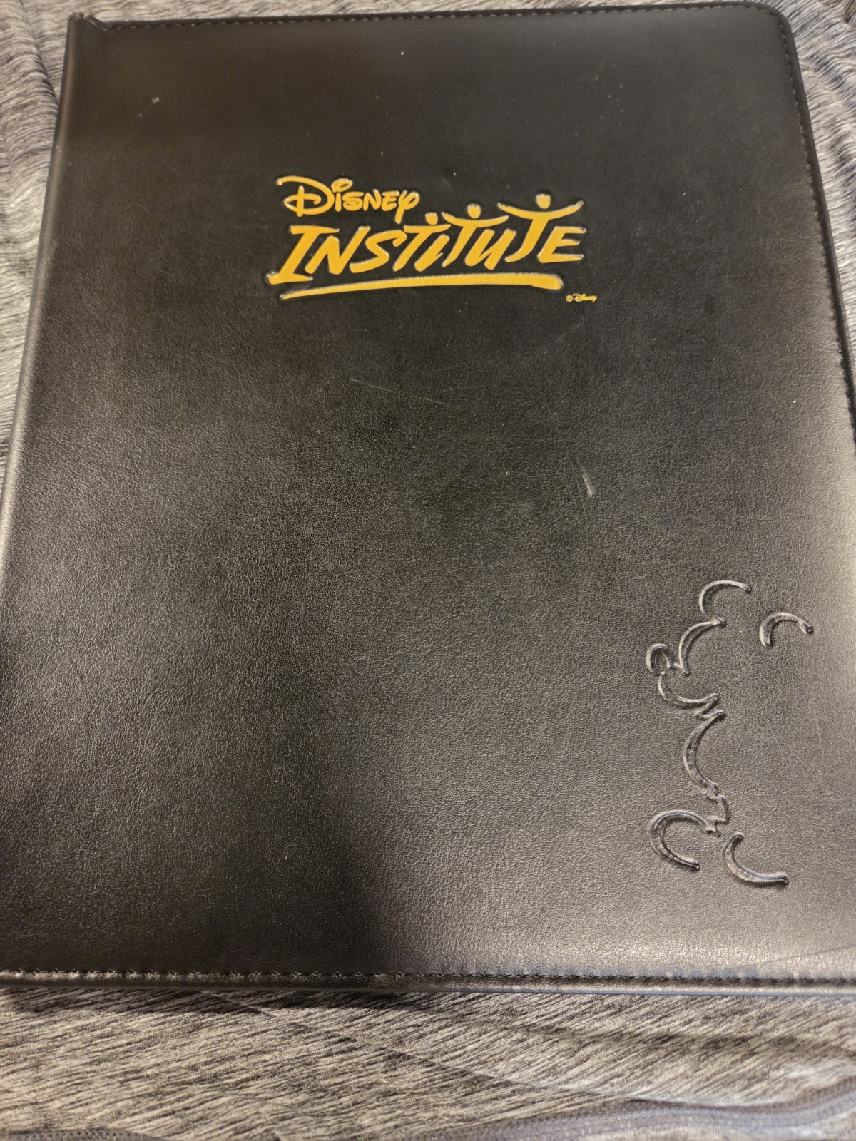 Disney Institute Portfolio Padfolio 1996 -25th Anniversary Disneyana-