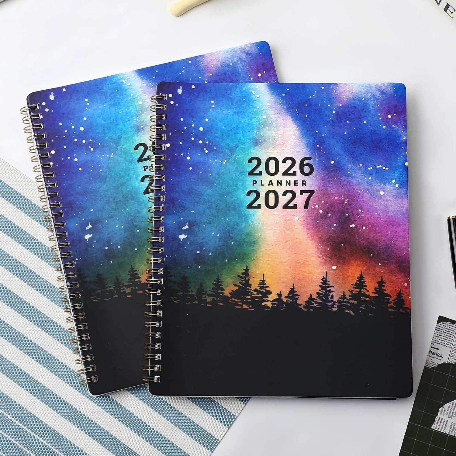 Essential 2026-2027 Academic Planner with Monthly Overview & Weekly Layout